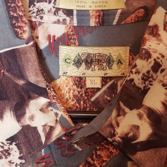 Hawaiian short sleeve shirt XL - Picture 2 of 4